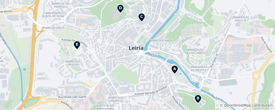 Mapa Historic Heritage Sites