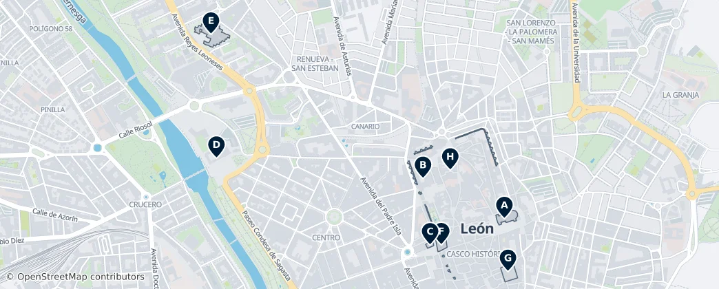 León Essentials – Mapa