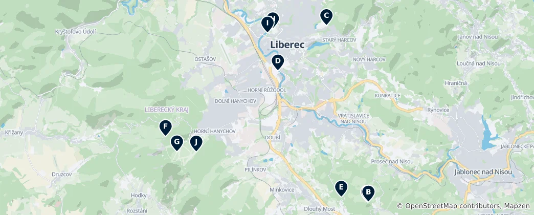 Map of Hidden Natural & Cultural Gems