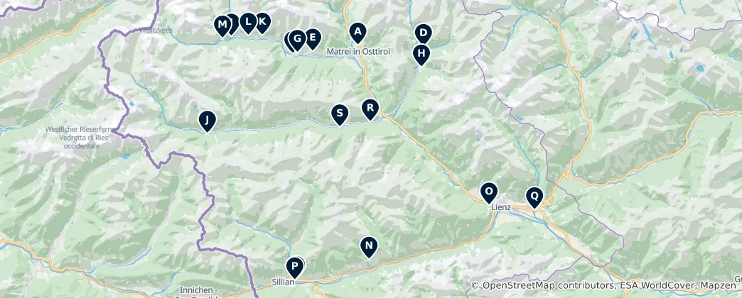 Mapa De Historic Heritage Sites