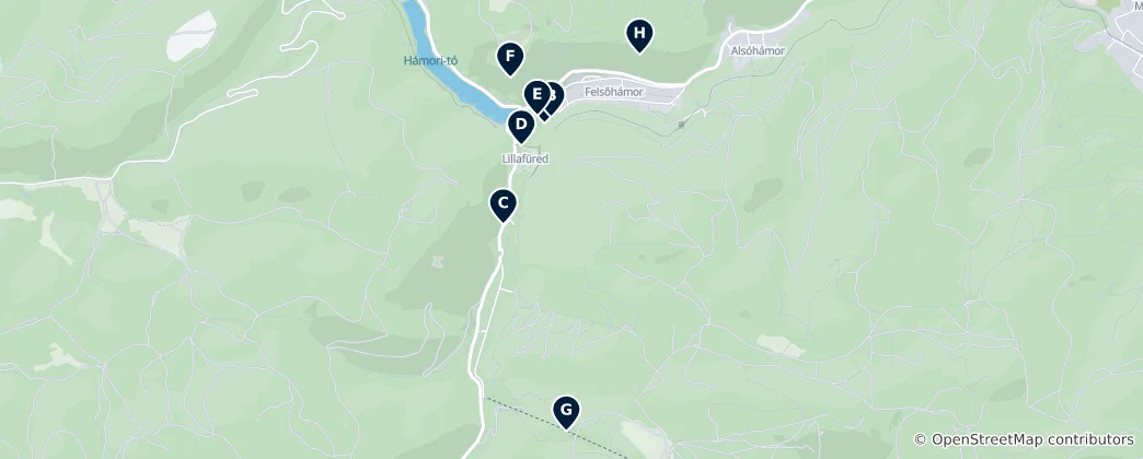 Mapa De Lillafüred Essentials