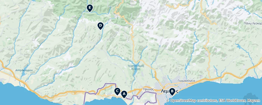 Map of Historic Monuments