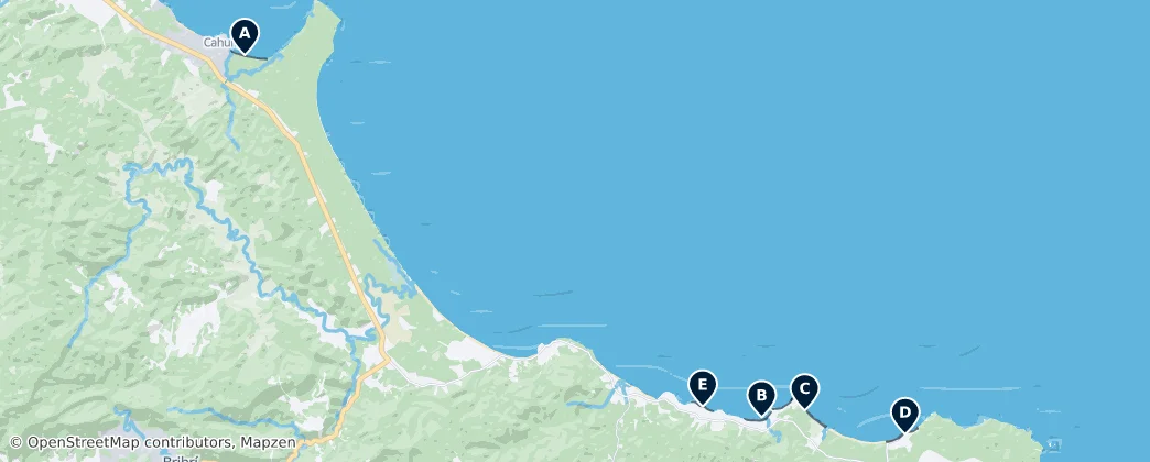Best Beaches – Mapa
