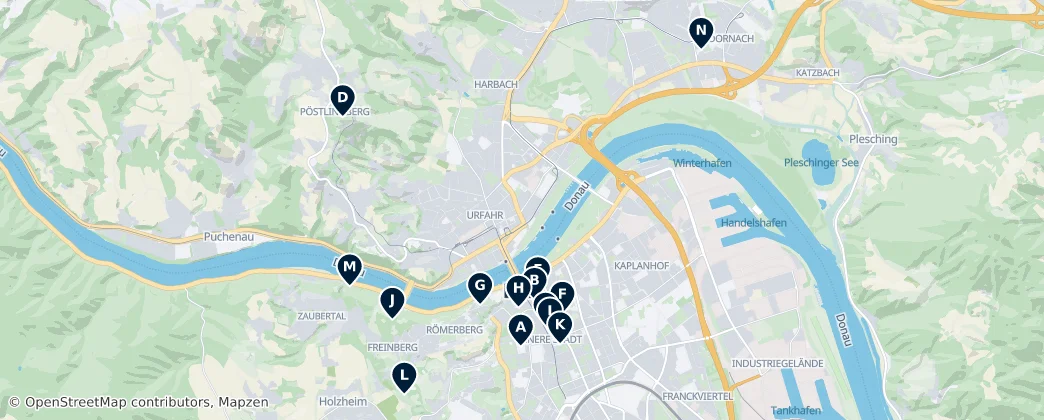 Religious Sites — Carte