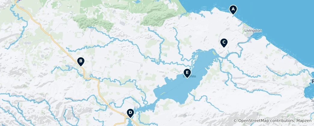 Mapa Nature & Waterfalls
