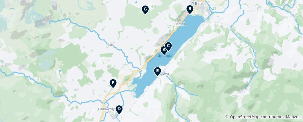 Mapa Bala Lake Essentials