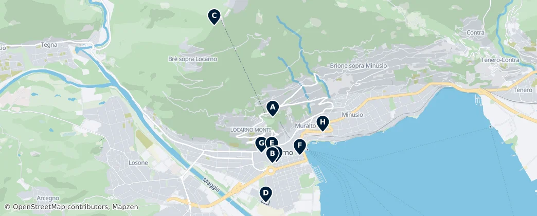 Locarno Essentials — Karte