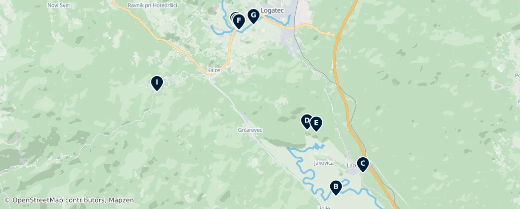 Logatec Essentials — Map