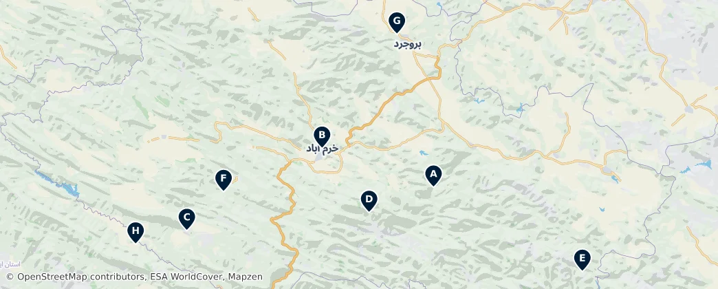 Lorestan Province Highlights — Harita