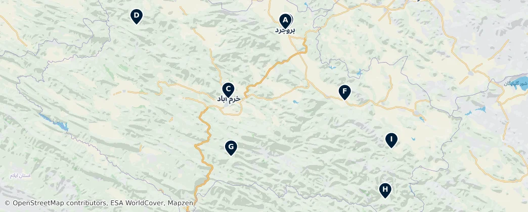 Religious Heritage — Mapa
