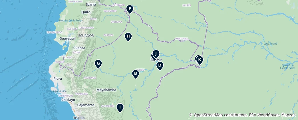 Mapa de Loreto Essentials