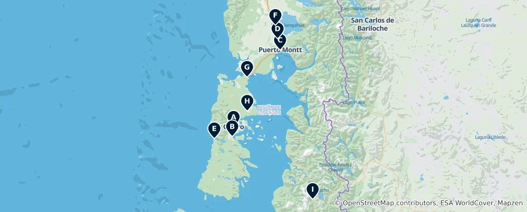 Map of Historic Churches and Chapels