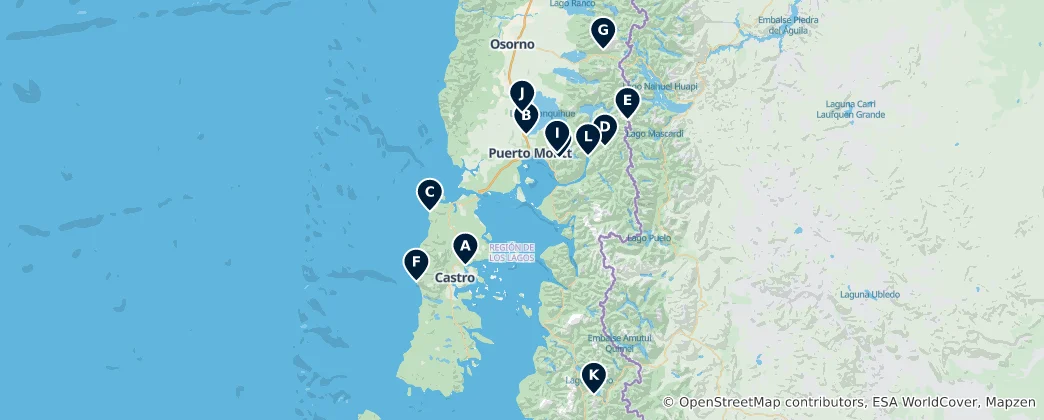 Map of Nature & Outdoor Escapes