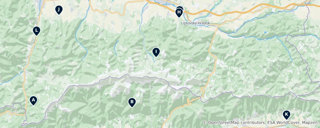 Map of Historic Manor Houses & Monuments