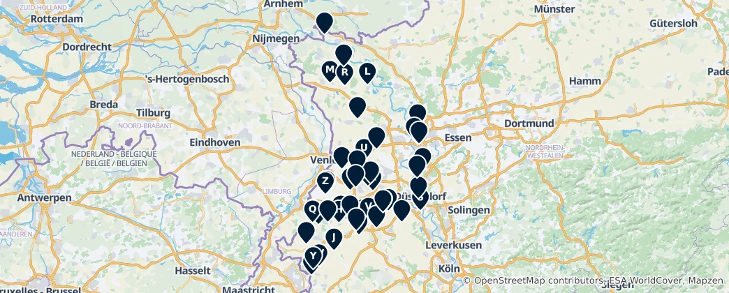 Map of Historical Sites & Heritage