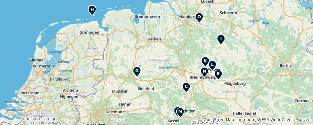 Carte de Castles and Towers