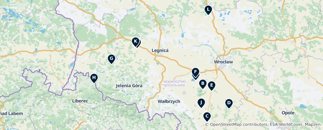 Map of Archaeological and Historical Sites