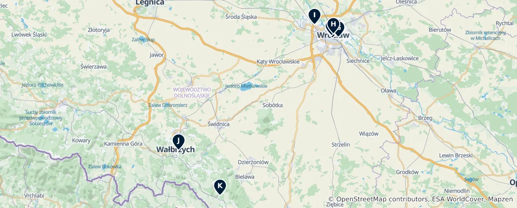 Térkép: Wrocław's Hidden Gems