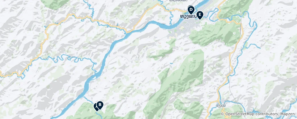 Map of Editor's Choice