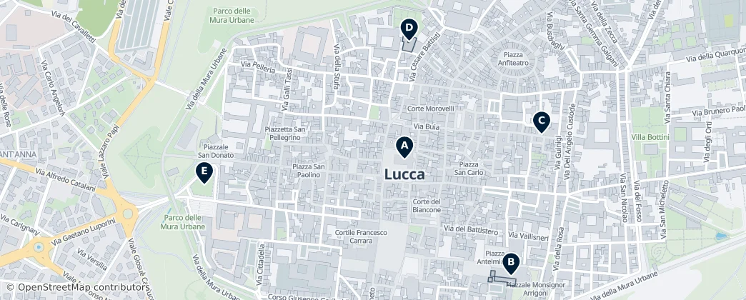 Hidden Gems & Monuments — Carte