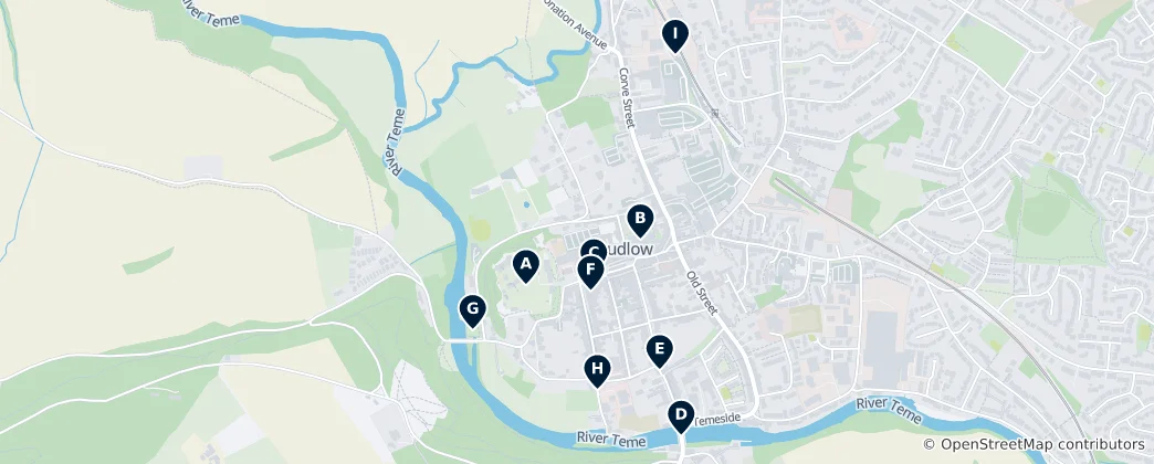 Mapa De Ludlow Essentials