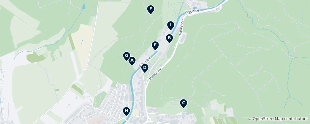 Mappa di Mineral Springs