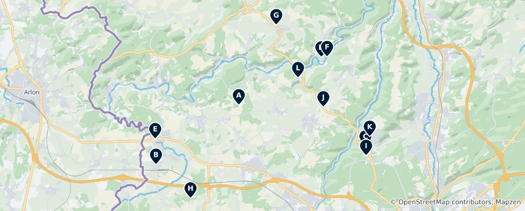 Mapa Heritage and Monuments