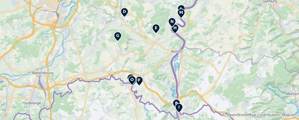 Mapa Heritage and Memorials