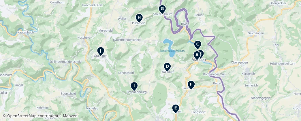 Churches & Chapels — Mapa