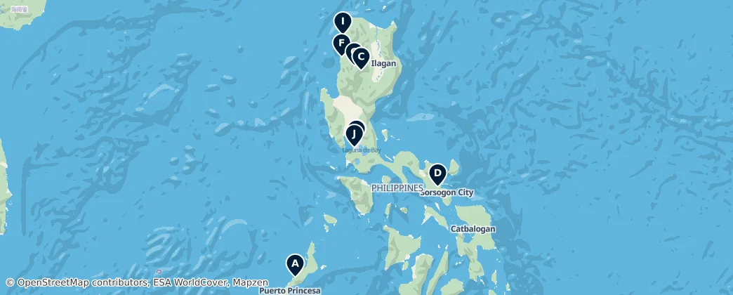 Heritage Sites — Map