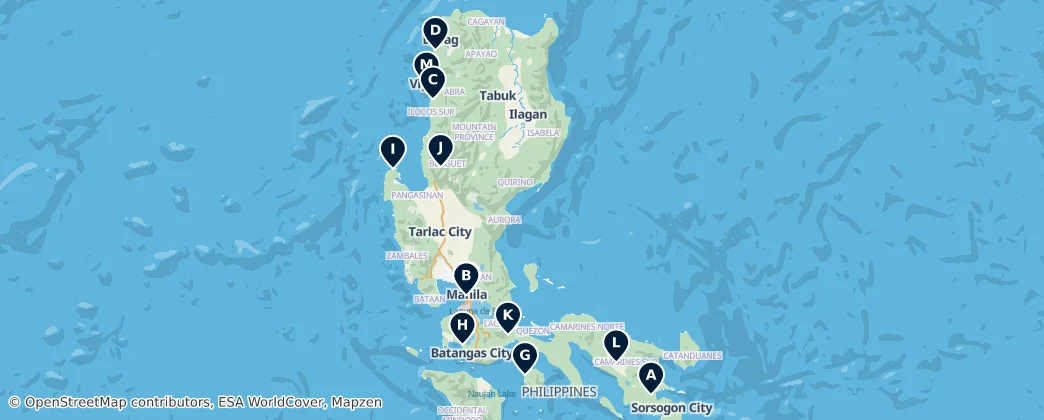 Historic Churches & Cathedrals — Map