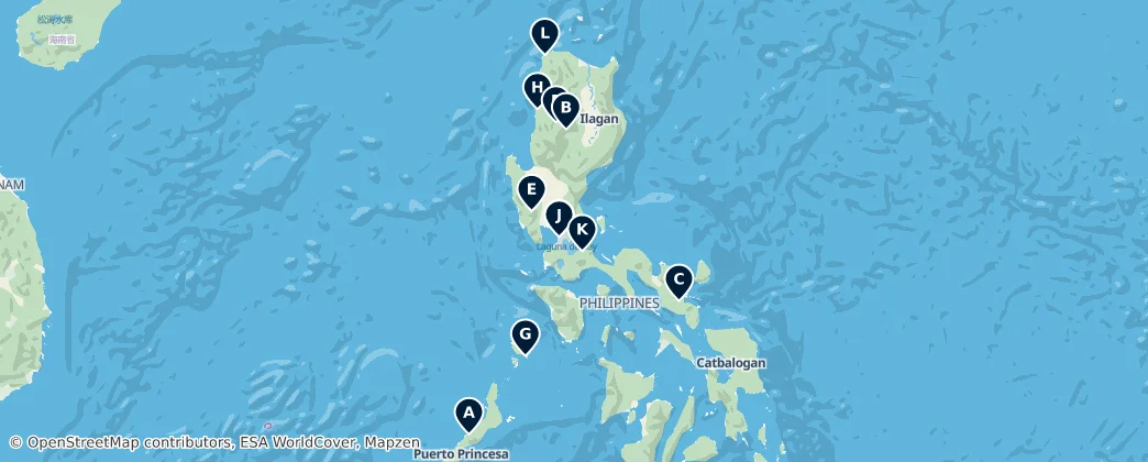 Luzon Essentials — Map