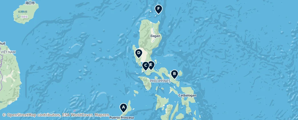Volcanic Wonders – Mapa