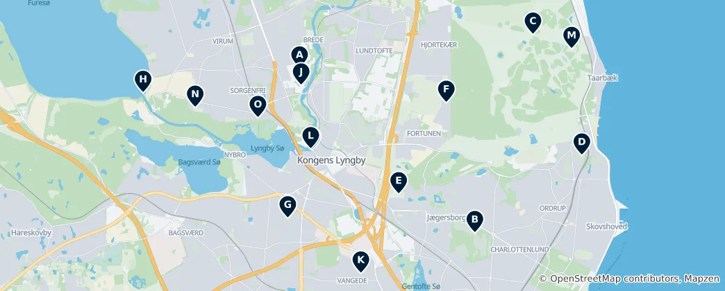 Map of Historical Fortifications and Mills