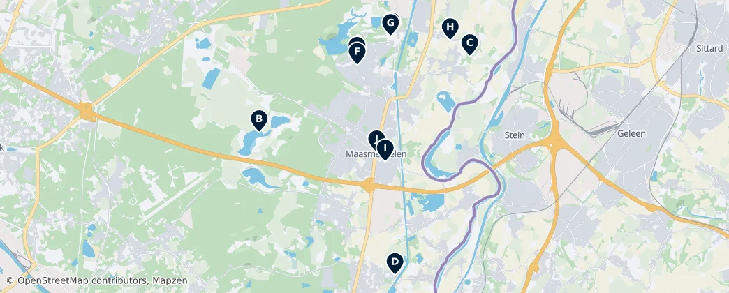 Maasmechelen Essentials — Karte