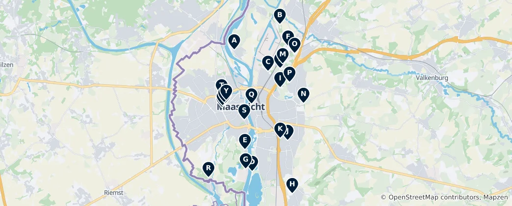 Mappa di Castles, Forts & Manor Houses