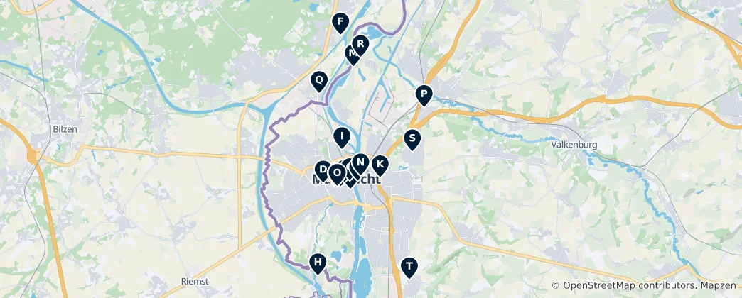 Mappa di Historic Churches and Chapels