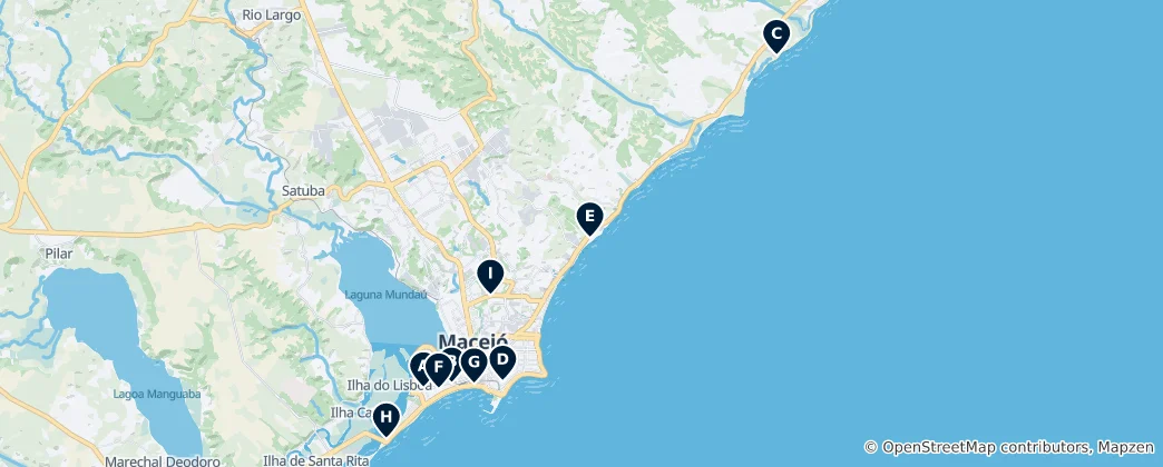 Mapa Parks & Recreation