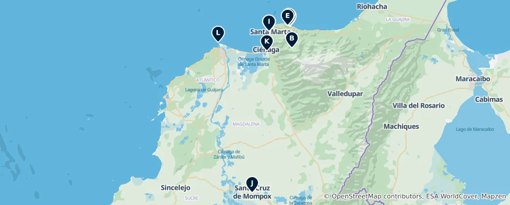 Mapa Magdalena's Absolute Essentials