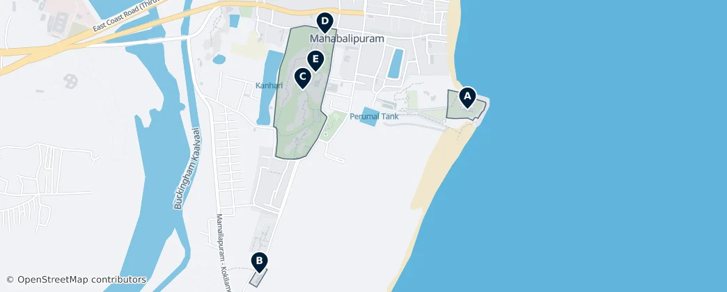 UNESCO Monuments — Térkép
