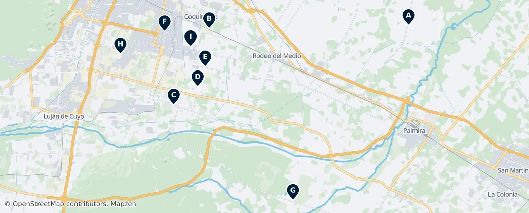 Hidden Gems of Maipú 지도