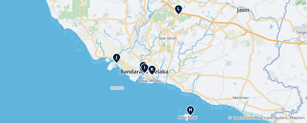 Mappa di Cultural Heritage Museums