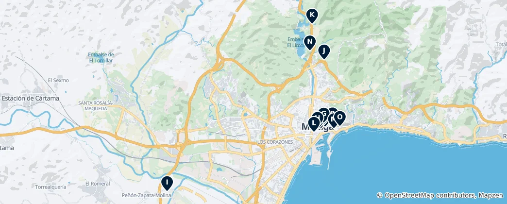Карта Historical Sites