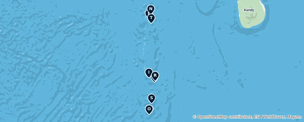 Mapa Religious Sites & Tombs