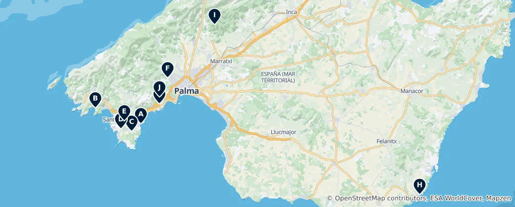 Mapa Top Sports & Outdoor