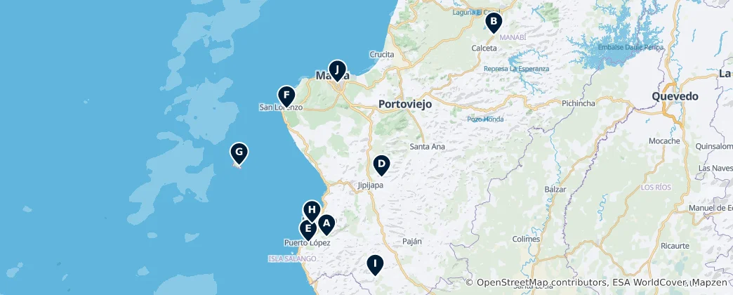 Mapa Manabi Essentials