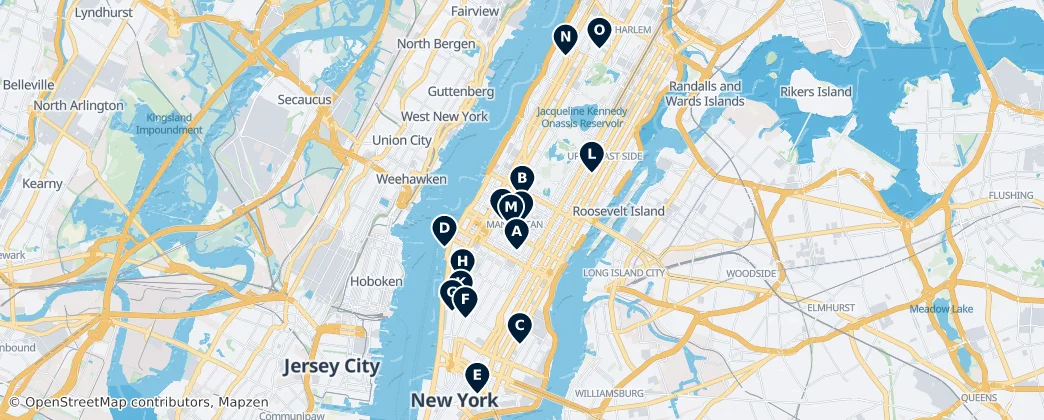 Bars & Pubs — Map