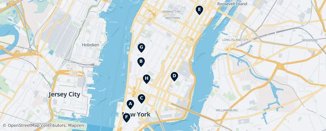 Hidden Gems — Map