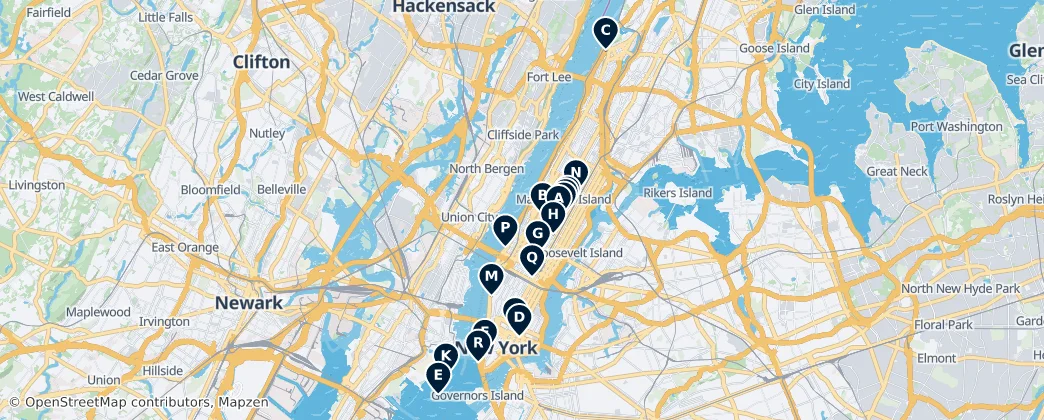 Museums & Galleries — Map