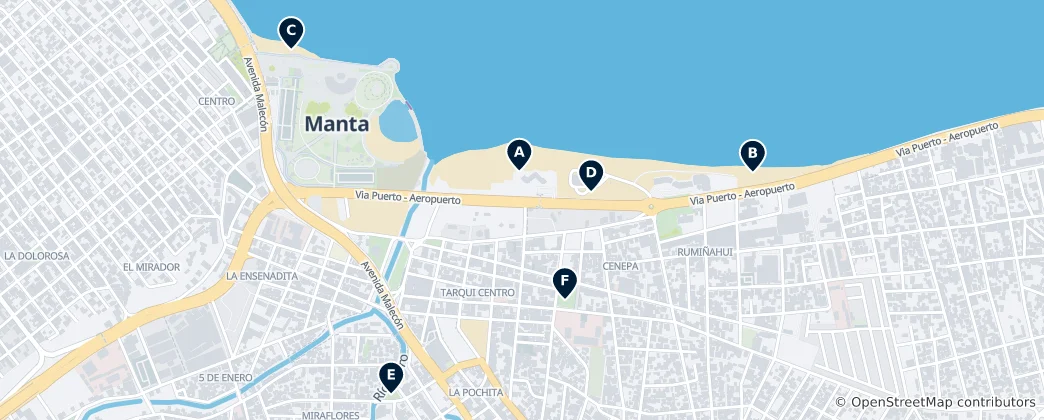 Карта Coastal Gems & Local Parks